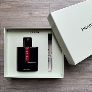 NWT PRADA Luna Rossa Ocean eau de parfum set.